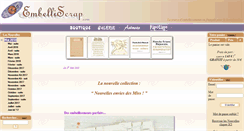 Desktop Screenshot of embelliscrap.com